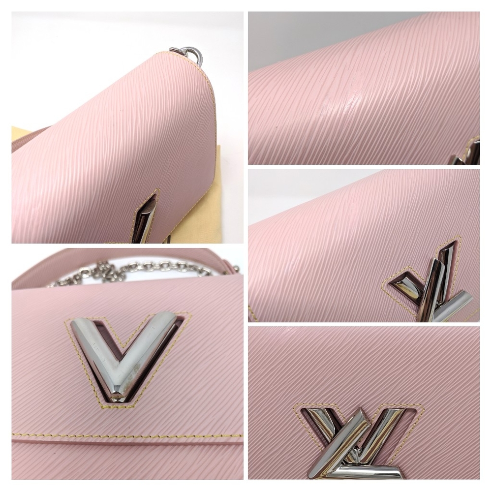 🎉HPx2🎉Louis Vuitton Pink Twist MM Rose Ballerine - Picture 6 of 10